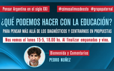 Debate: ¿Qué podemos hacer con al educación?